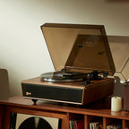 Arkrocket Huygens Bluetooth Turntable with Built-in Speakers
