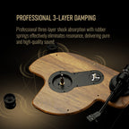 Arkrocket Huygens Bluetooth Turntable with Built-in Speakers