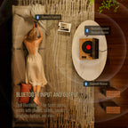 Arkrocket Huygens Bluetooth Turntable with Built-in Speakers