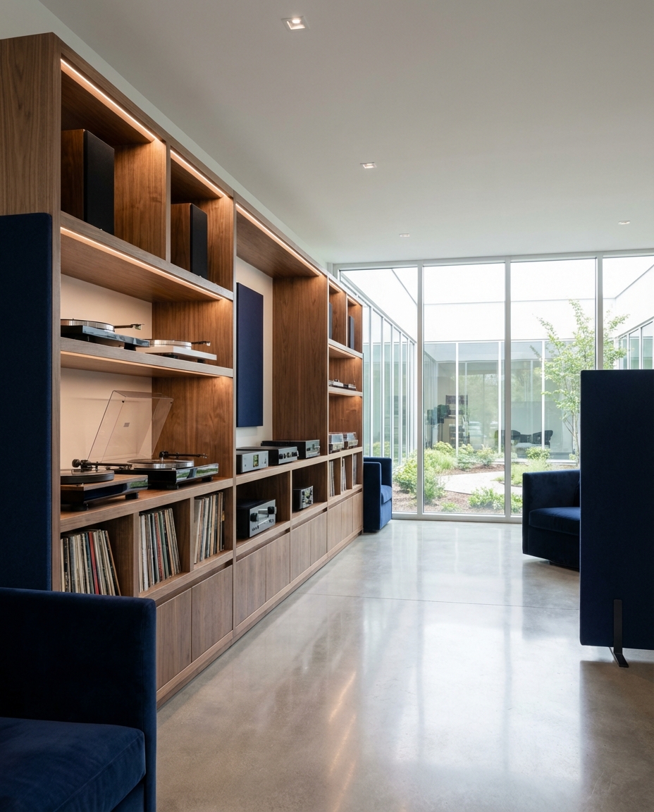 Hifun Design and Trading — audio gallery interior